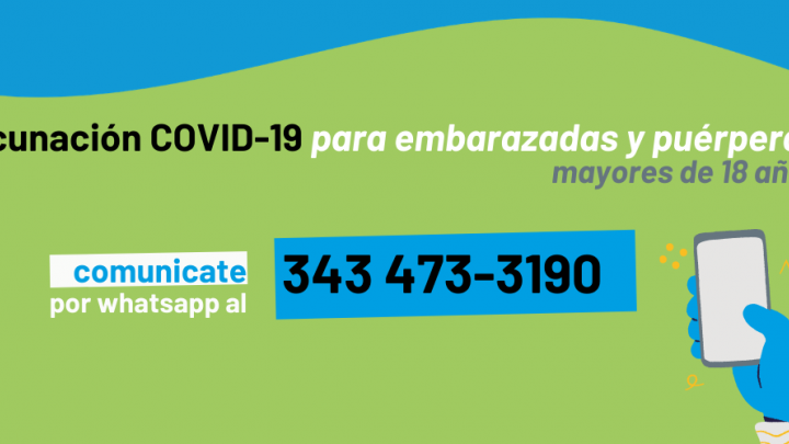 En nuestro hospital: comenzó la vacunación a embarazadas y puérperas con orden médica