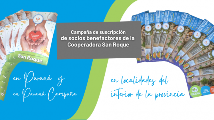 Comunicado del HMIR: Bonos de Suscripción de socios benefactores de la Cooperadora San Roque