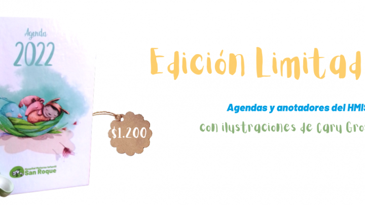 Disponibles: edición limitada de agendas y anotadores del HMISR