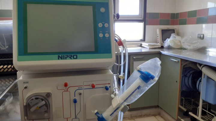 El nuevo equipo de hemodilisis de nuestro Hospital