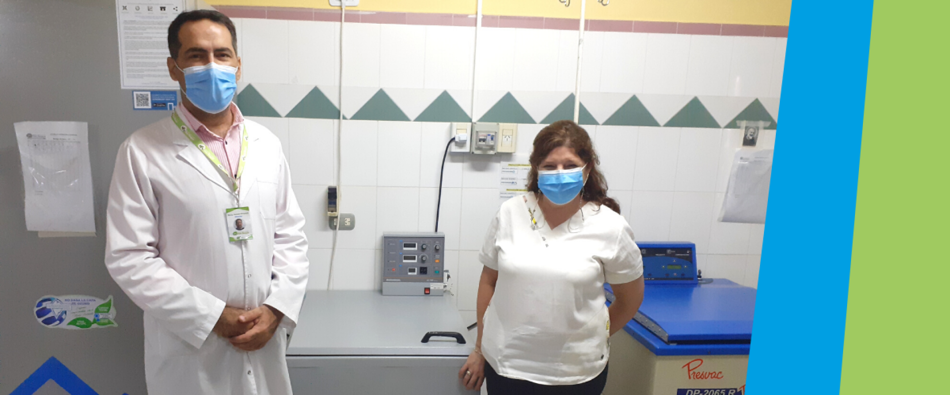 Donación de una Centrífuga Refrigerante para el Servicio de Hemoterapia