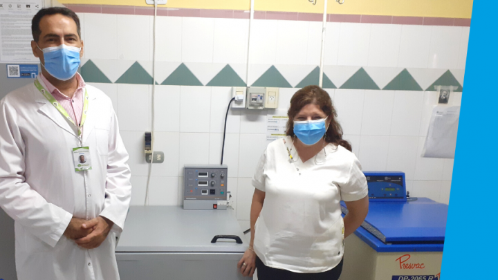 Donación de una Centrífuga Refrigerante para el Servicio de Hemoterapia