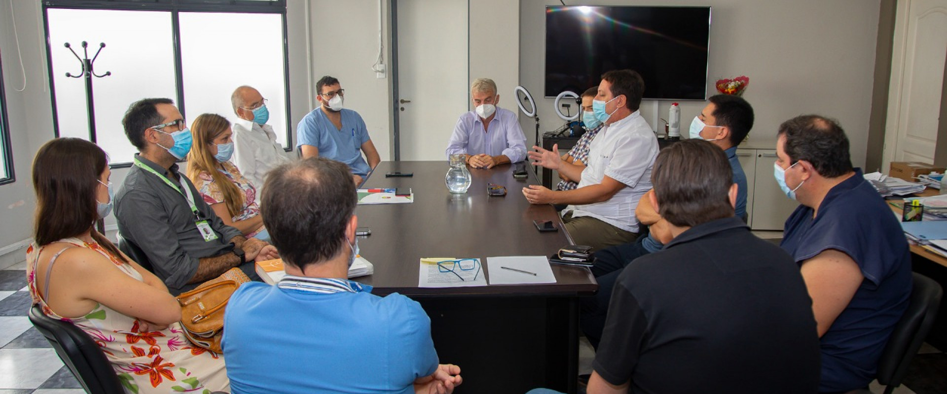 Trabajo conjunto y articulado de nuestro Hospital y el San Martín de Paraná