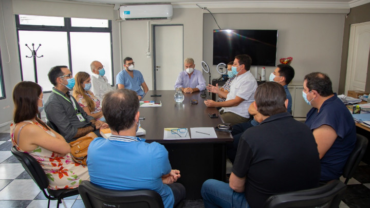 Trabajo conjunto y articulado de nuestro Hospital y el San Martín de Paraná