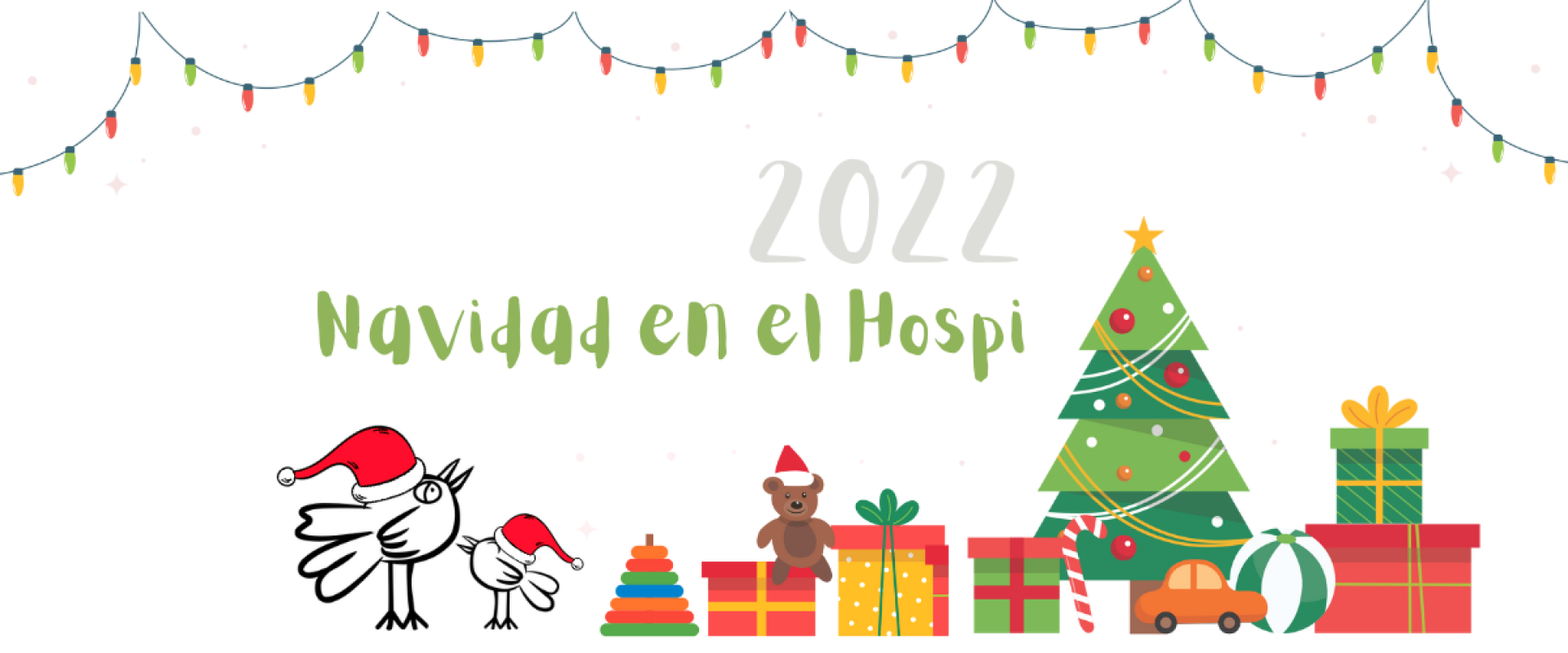 Recepción de Regalos para la Navidad en el Hospital