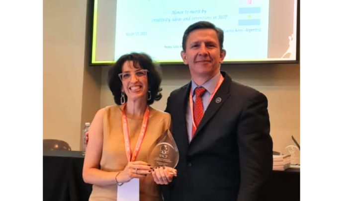 Reconocimiento Internacional a la Dra. Virginia Reca, Jefa de Oftalmología de nuestro Hospital