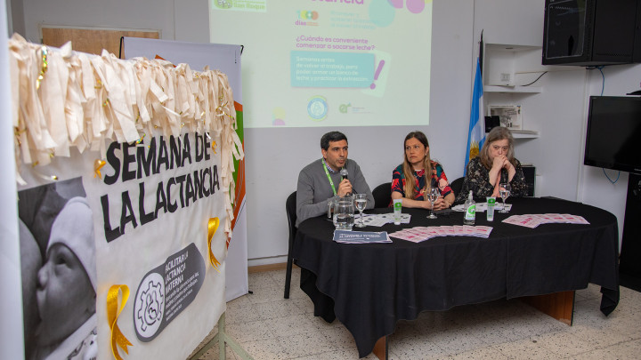 Acto de Apertura de las actividades por la Semana Mundial de la Lactancia 2023 en el HMISR