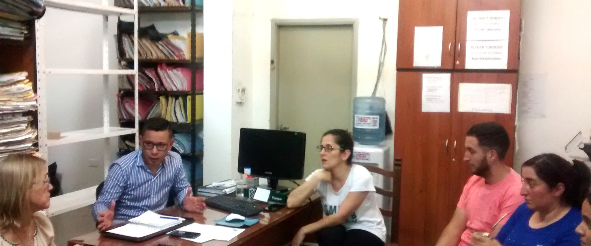 La Dirección se reunió con el equipo de Referencia y Contrarreferencia