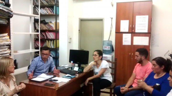 La Dirección se reunió con el equipo de Referencia y Contrarreferencia