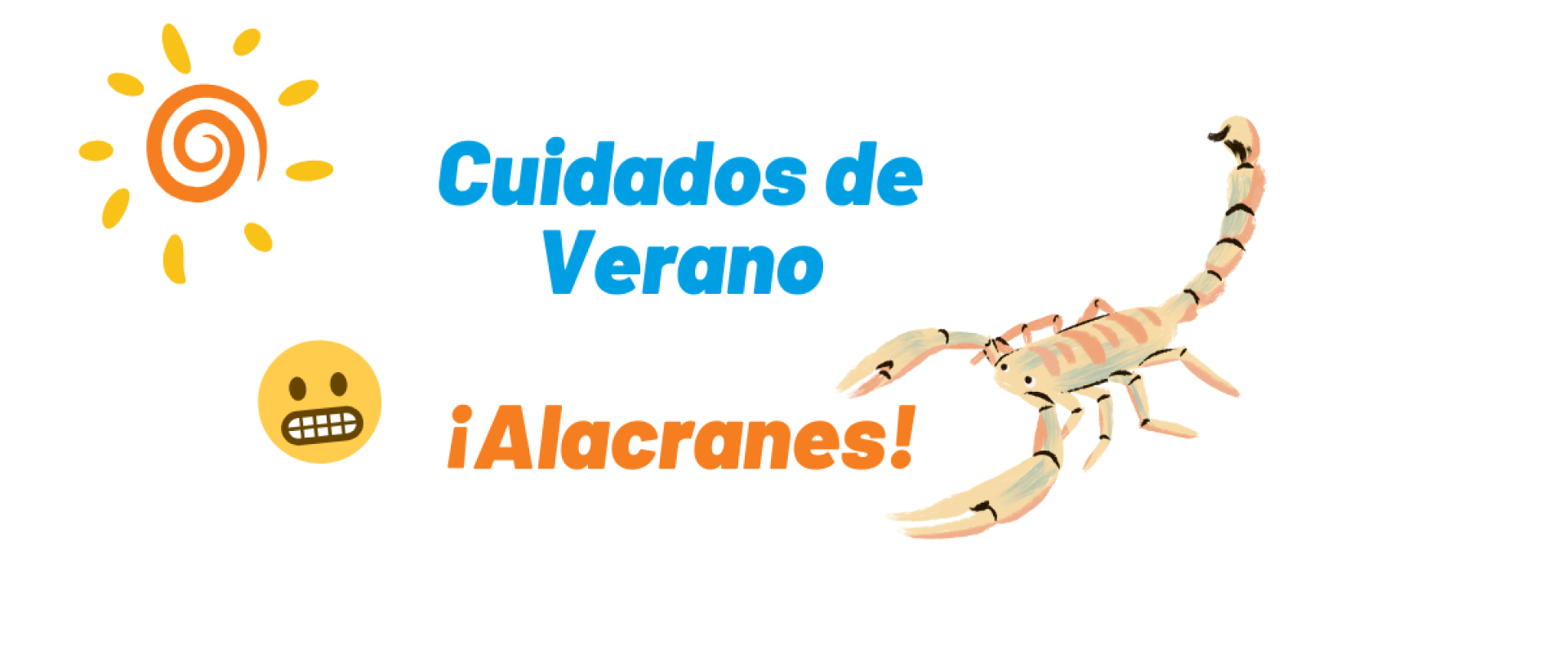 Alacranes: ¿qué hacer? ¿cómo cuidar a los niños?