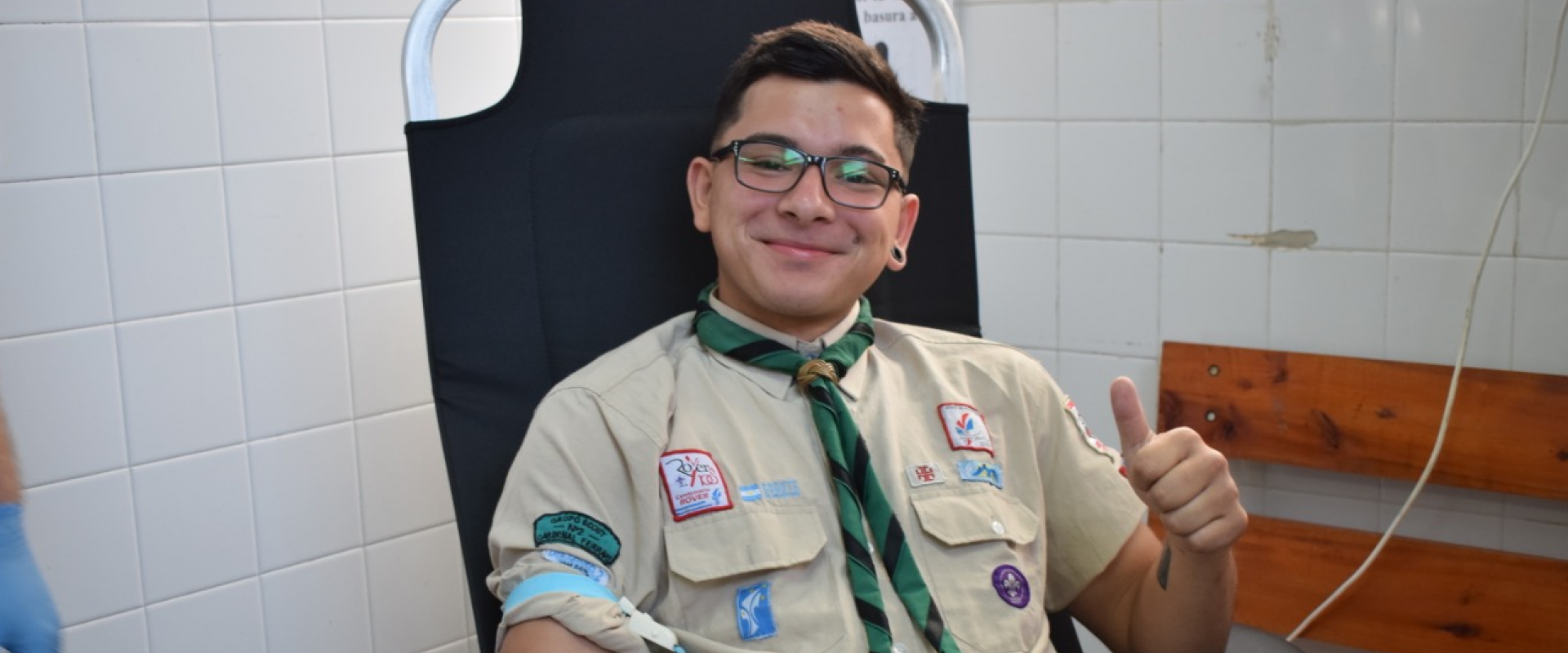 Se realizó la primera colecta de sangre del 2020