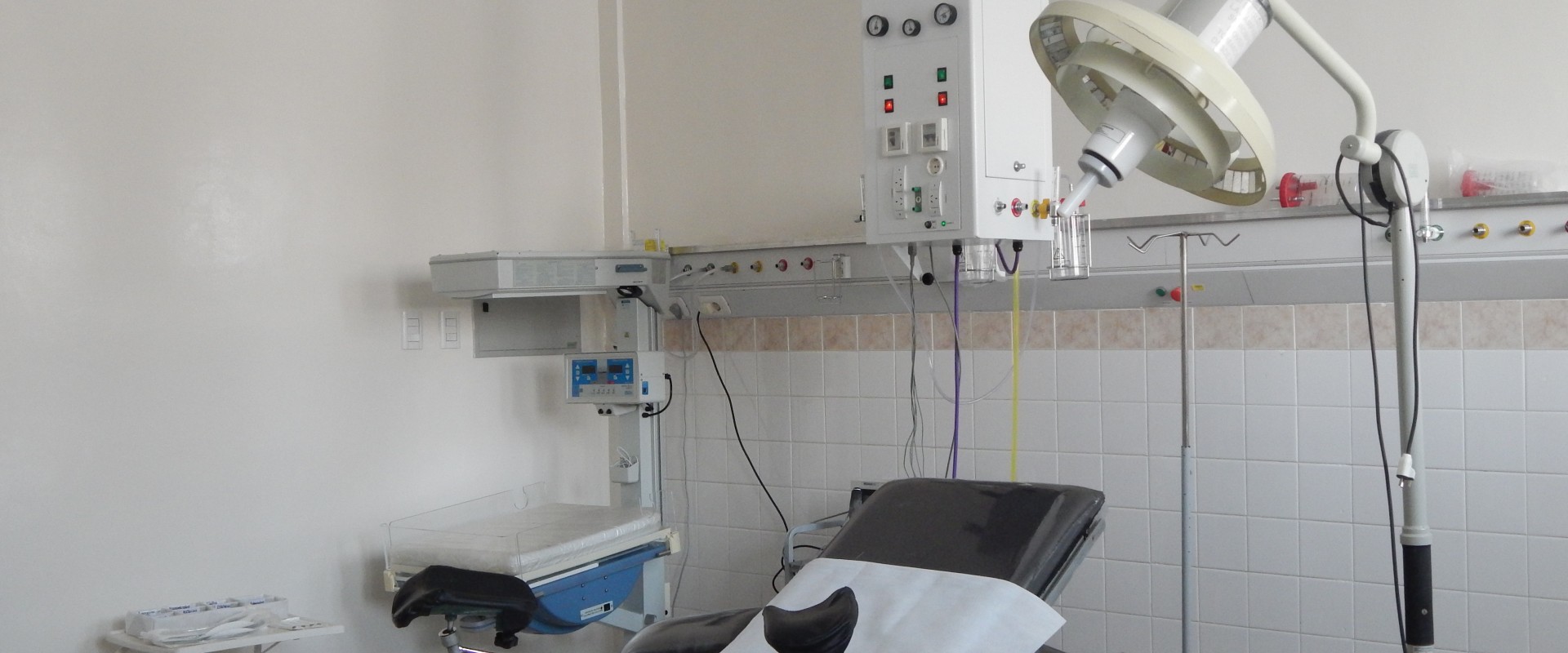 La sala de parto para casos sospechosos (o confirmados) de COVID-19 ya está lista