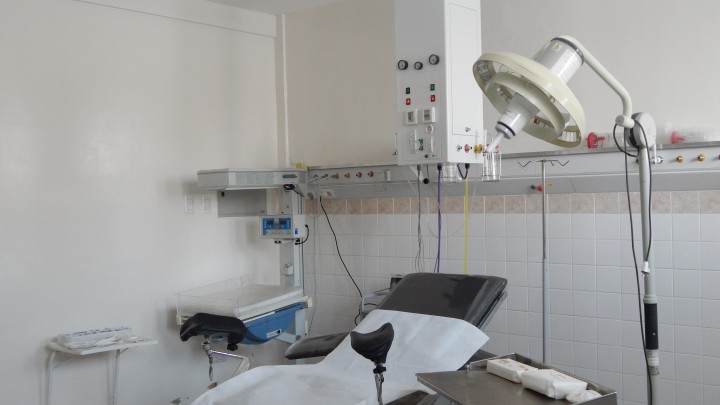 La sala de parto para casos sospechosos (o confirmados) de COVID-19 ya está lista
