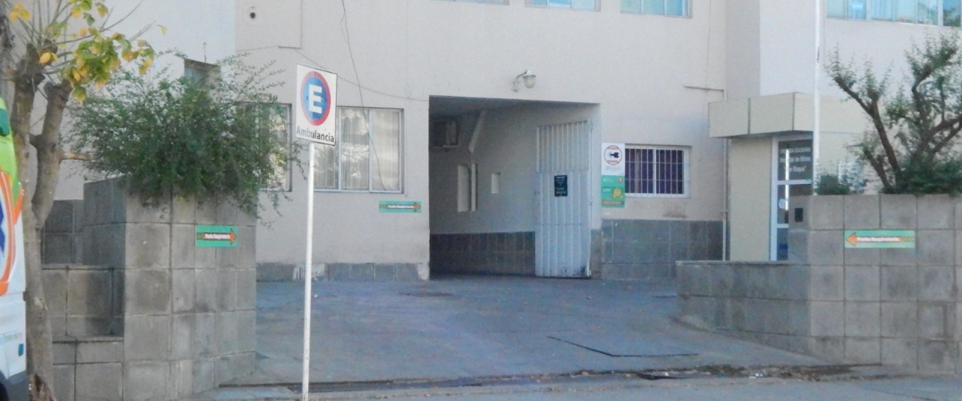 Arrancó la Posta Respiratoria  con un ingreso diferenciado (no se entra por la puerta principal)