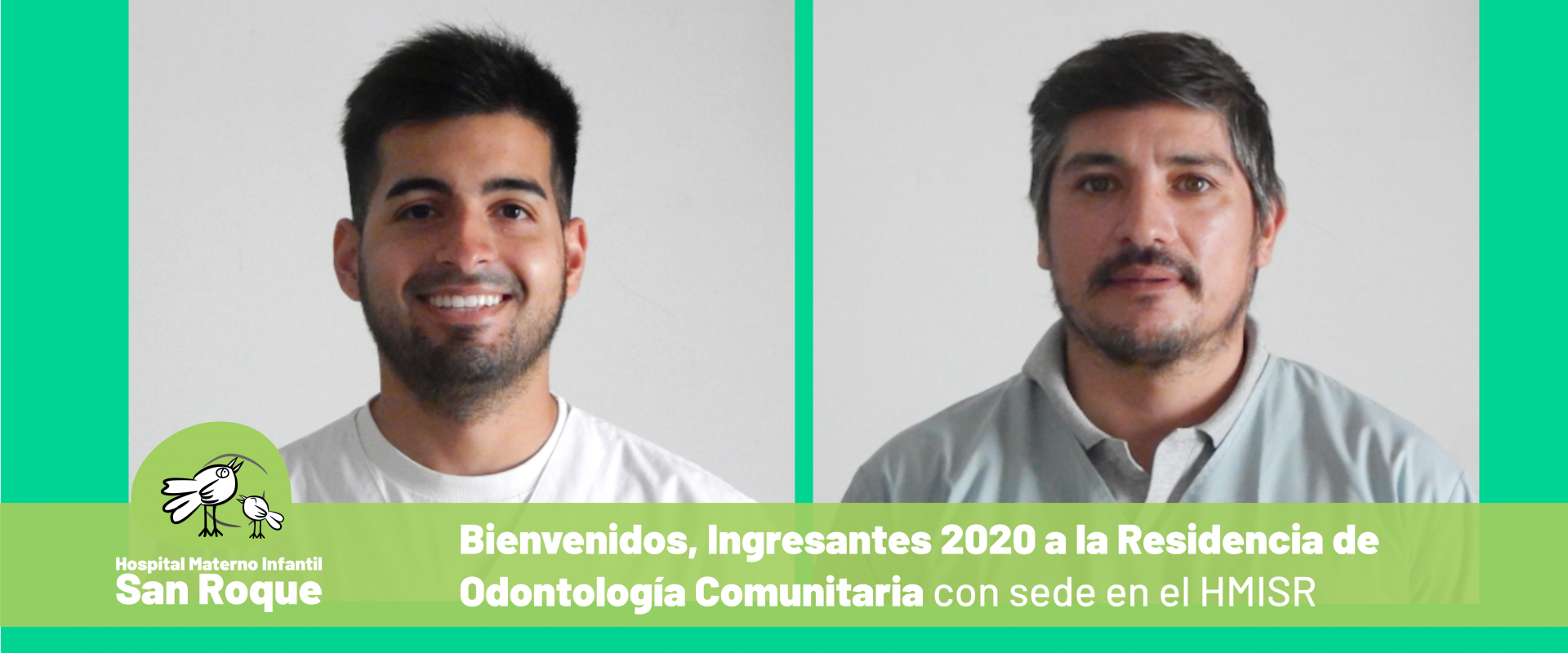 Bienvenidos Residentes de Odontología 2020