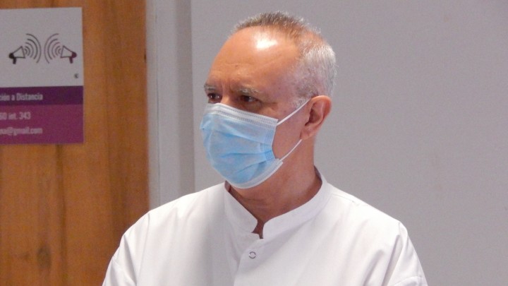 Dr. José Casco, Jefe de la Unidad de Cuidados Intensivos Neonatológicos