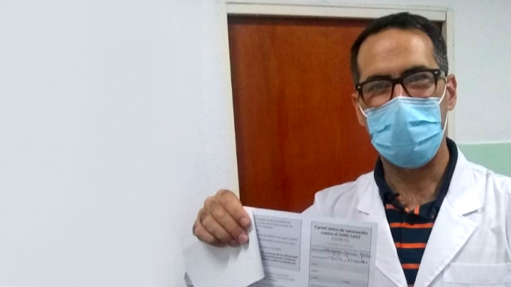 El Plan Rector de Vacunación de nuestra provincia comenzó en el HMISR